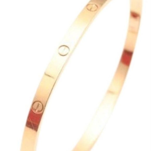 Cartier Jewelry Cartier Rose Gold 8k Love Bracelet Size 17 Poshmark Cartier Jewelry Cartier Rose Gold 8k Love Bracelet Size 17 Poshmark